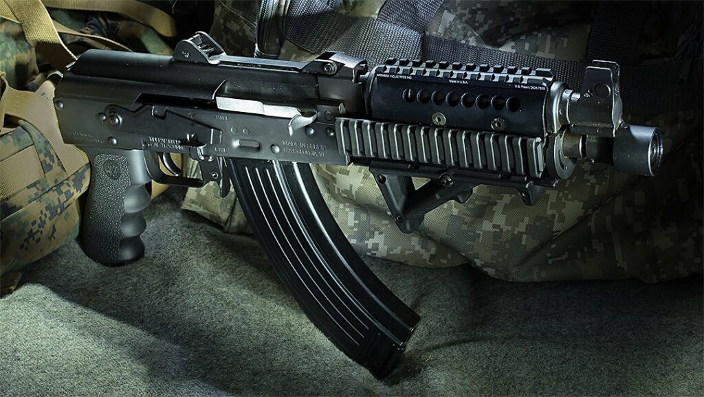 ak9 pistol with large capacity magazine