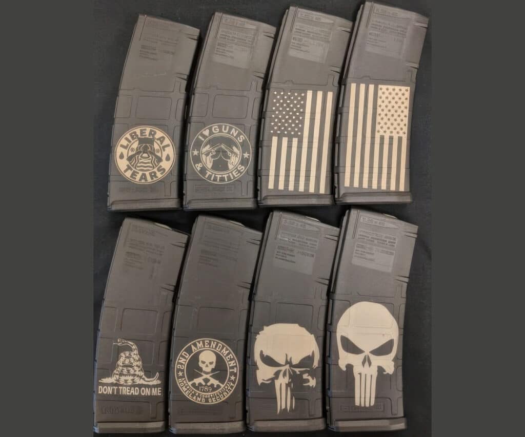 Laser Engraved PMAGS